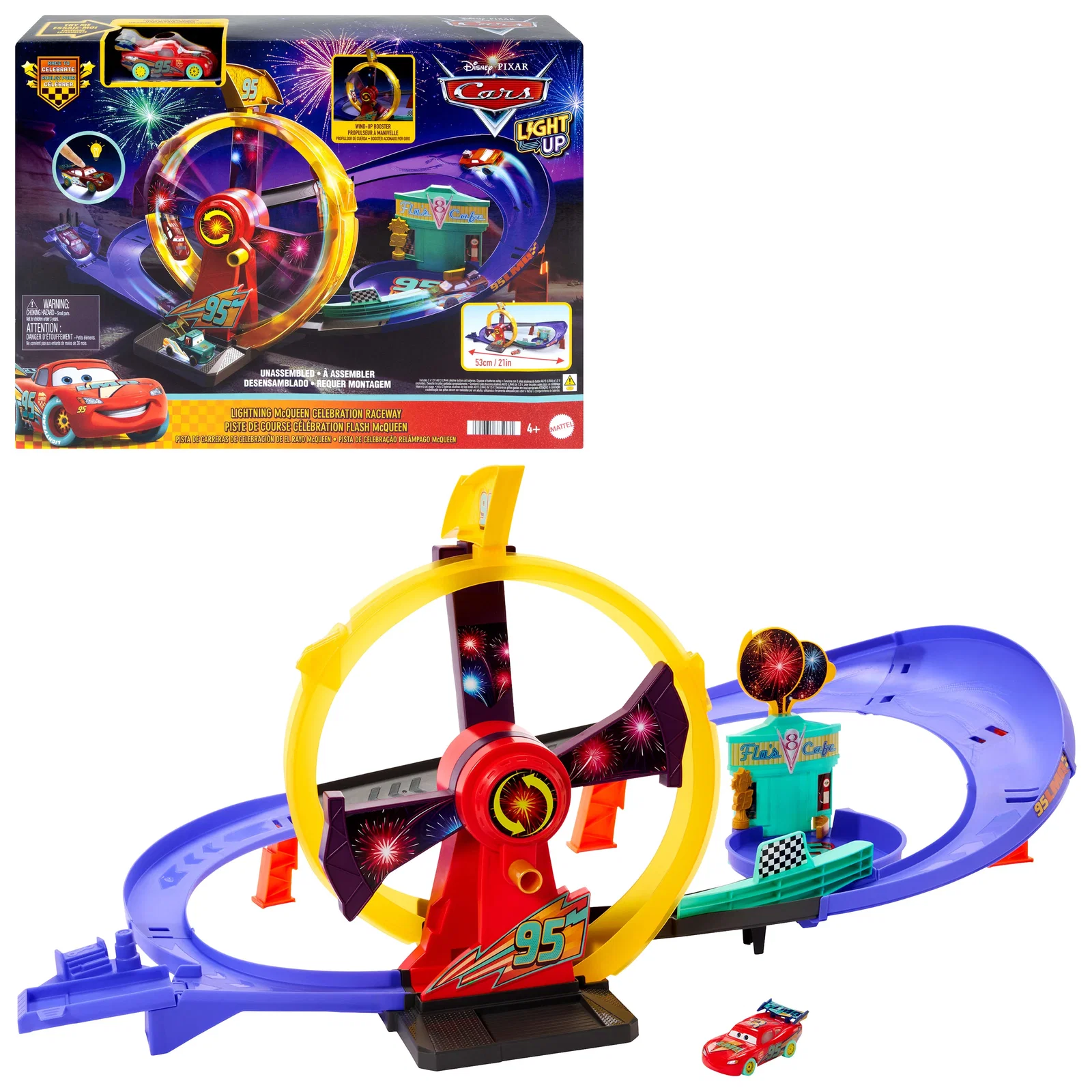Image of Lightning McQueen Celebration Raceway