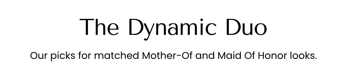 The Dynamic Duo