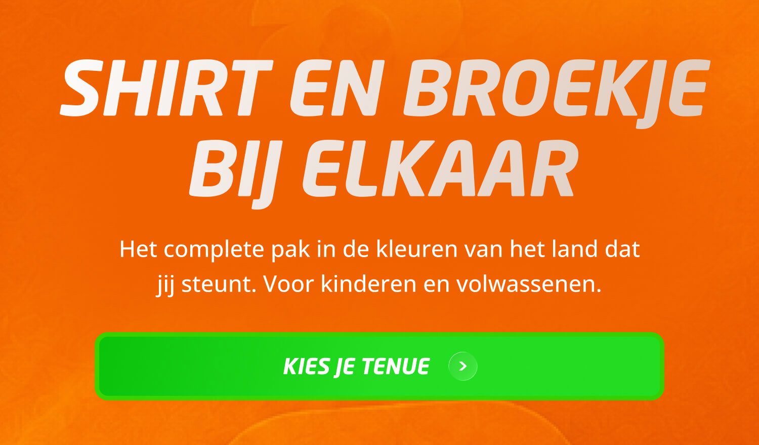 Shirt en broekje bij elkaar