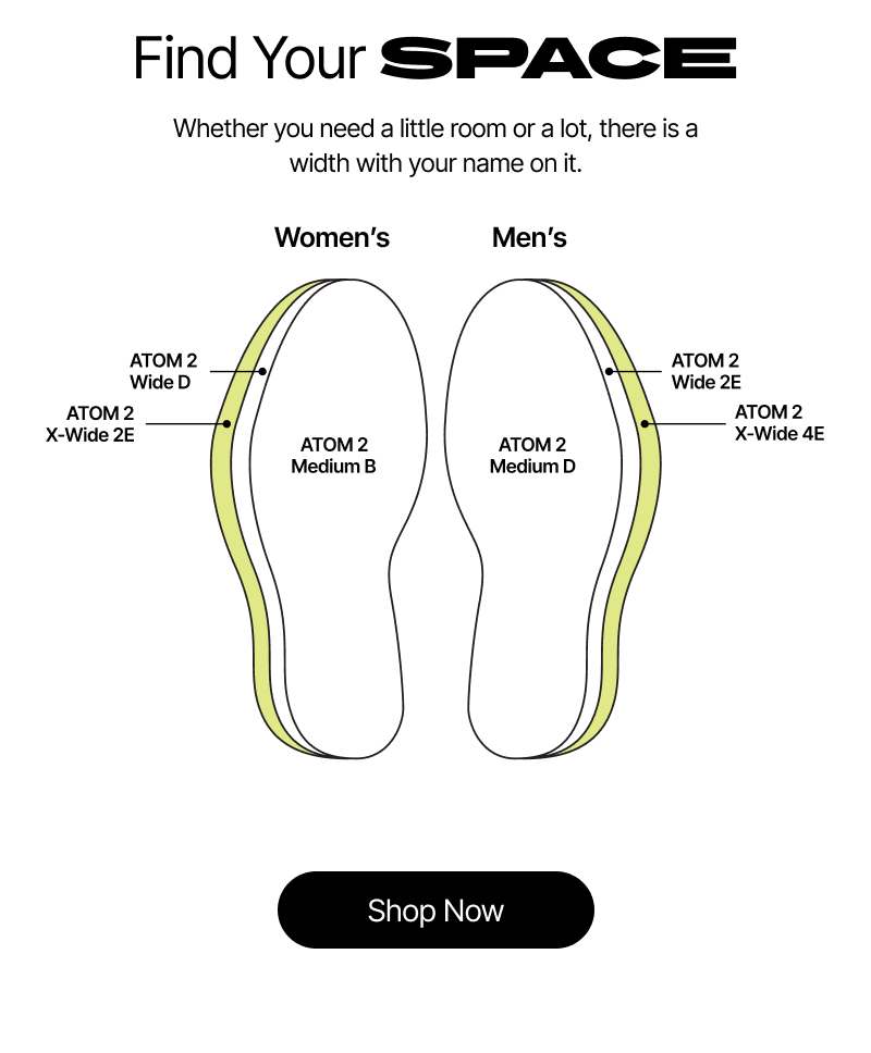 Whatever width you need, we've got you covered.