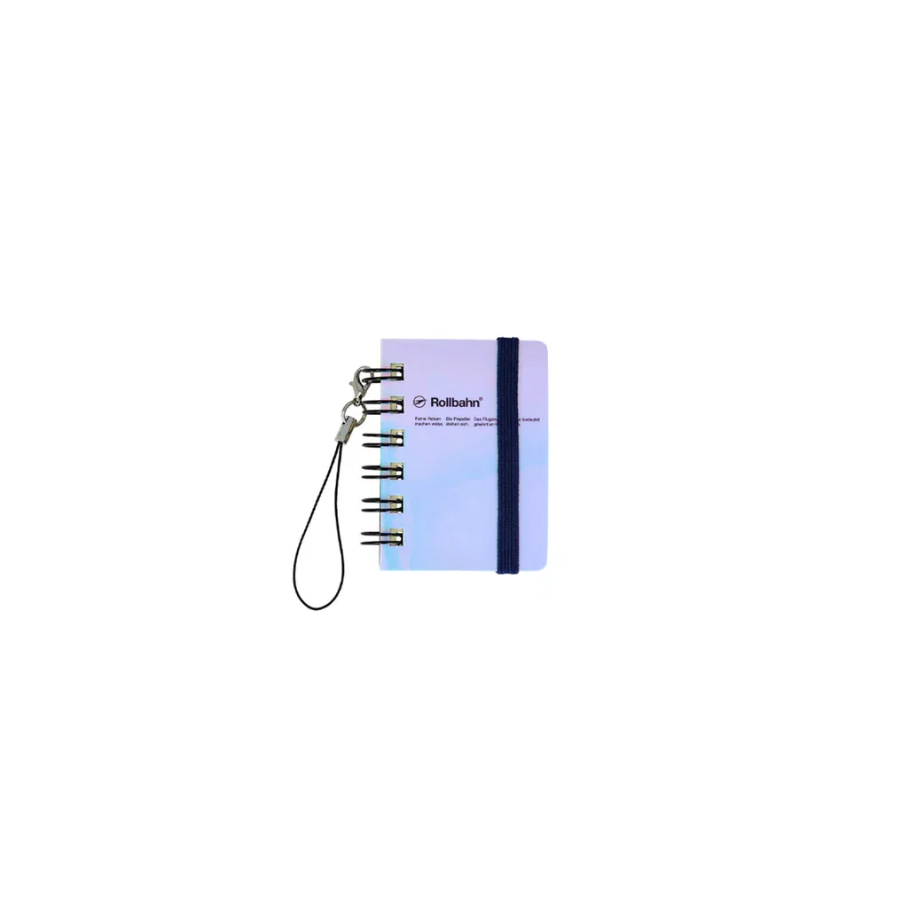 Rollbahn Micro Spiral Notebook Metallic