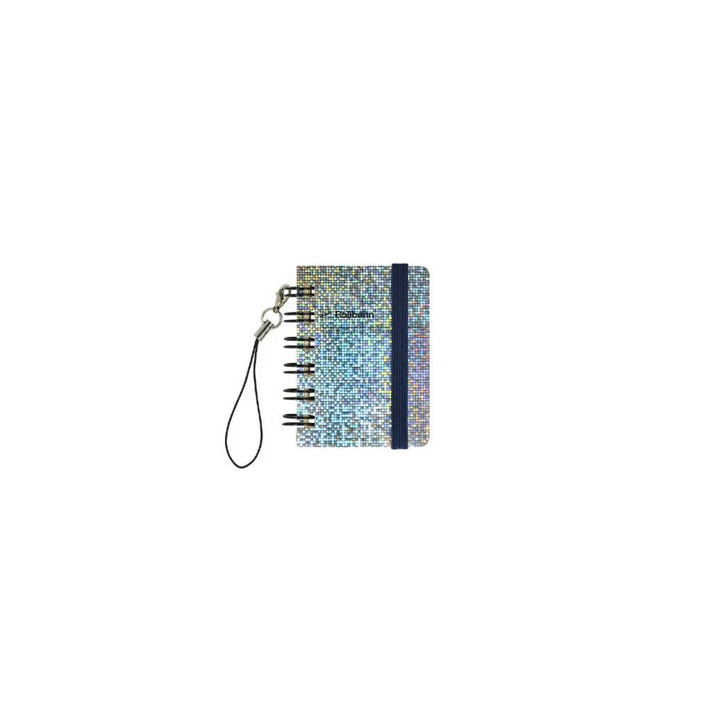 Rollbahn Micro Spiral Notebook Metallic Hologram