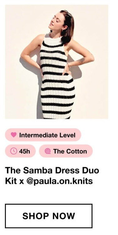 The Samba Dress Duo Kit x @paula.on.knits 1