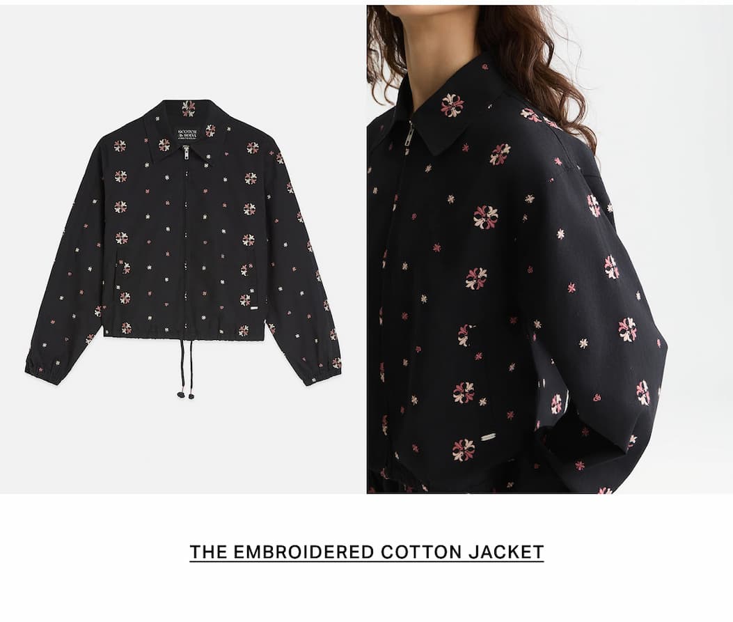 Embroidered Cotton Jacket