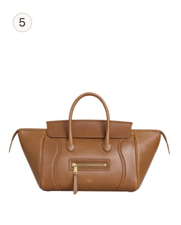 Celine Top Handle Bag - Brown