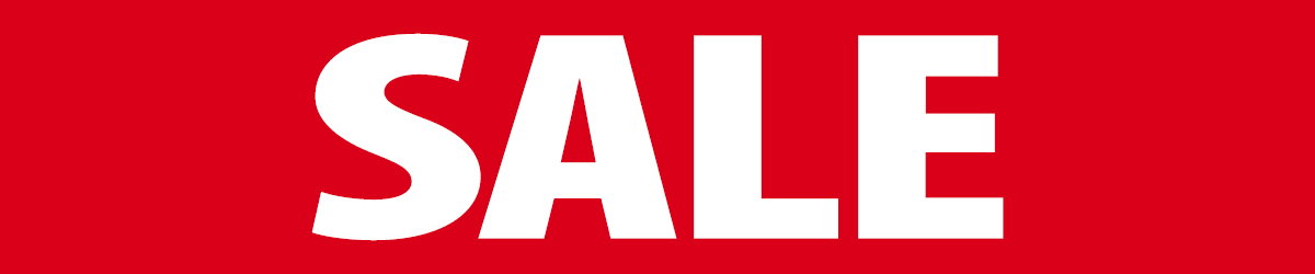 Textfeld mit Aufschrift SALE