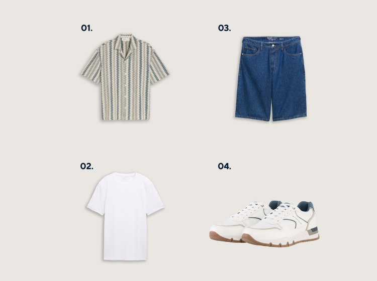   Look mit Kurzarmhemd shoppen 