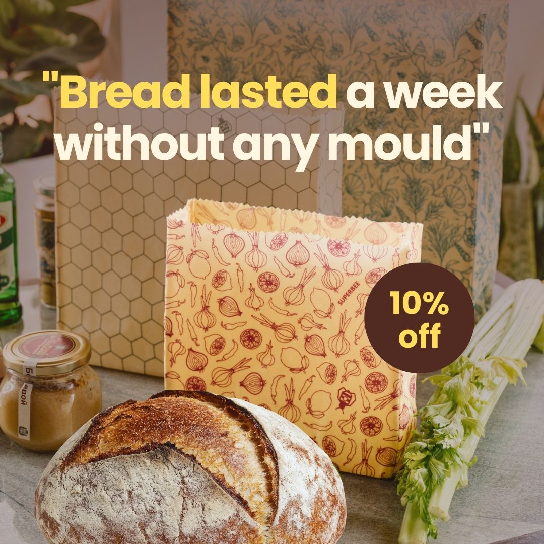 SuperBee Beeswax Bread Bag 