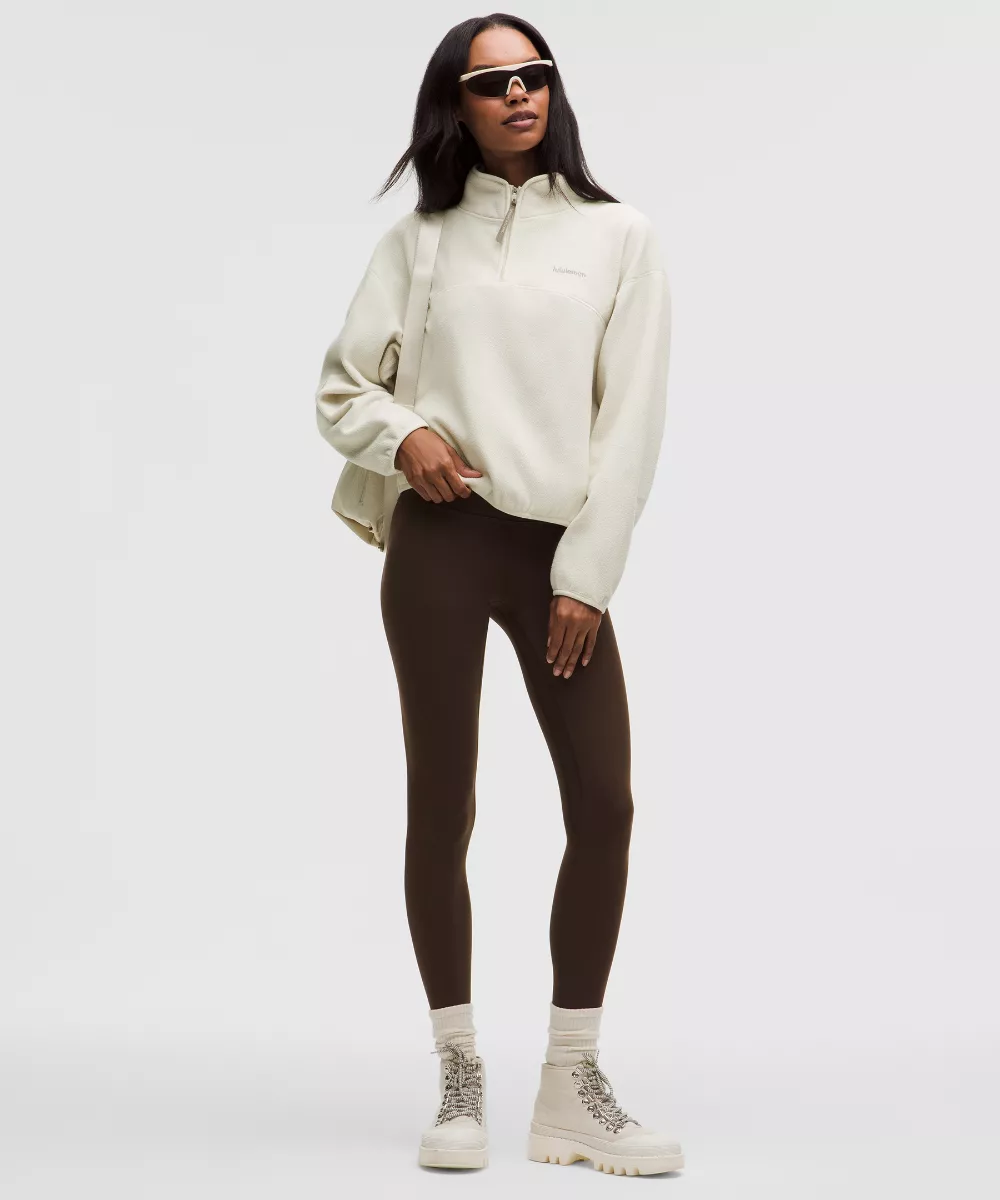 Tumbled Fleece Half-Zip Jacket