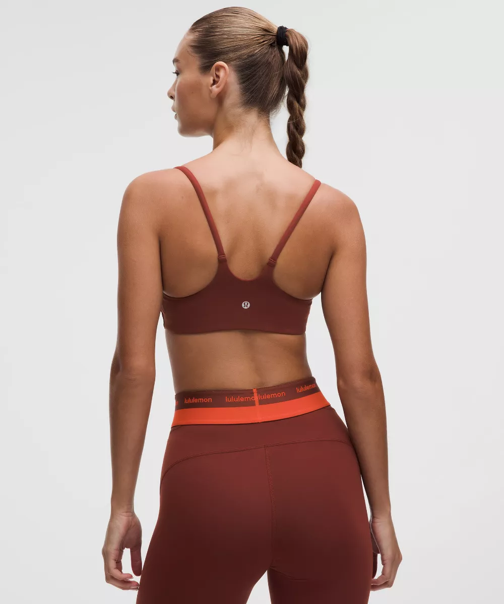 Wunder Train Strappy Racer Bra Light Support