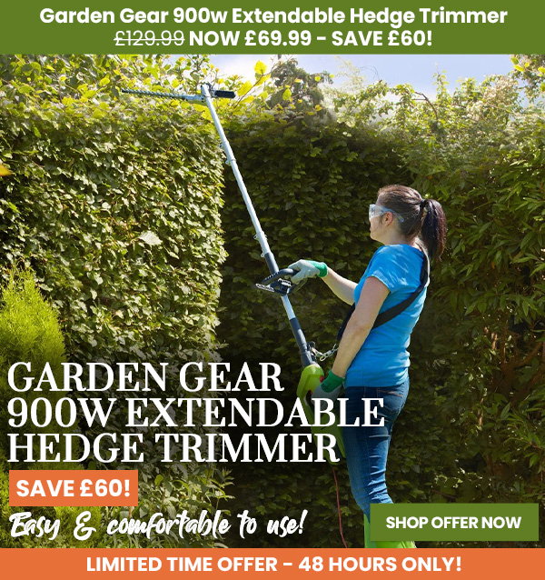 Garden Gear Extendable Hedge Trimmer