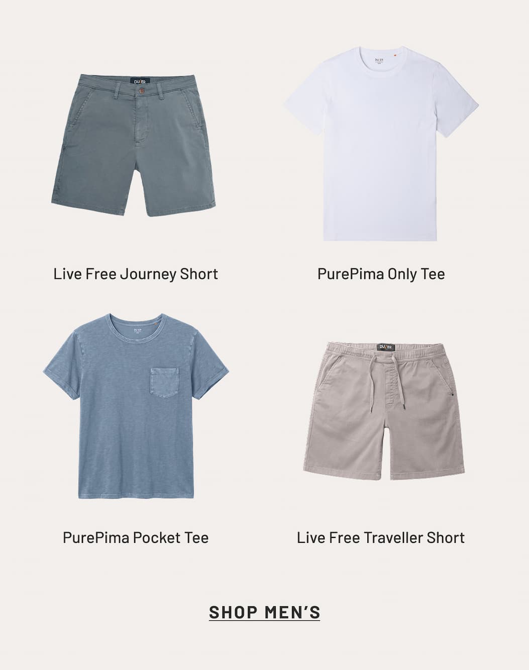 Shop men's summer styles