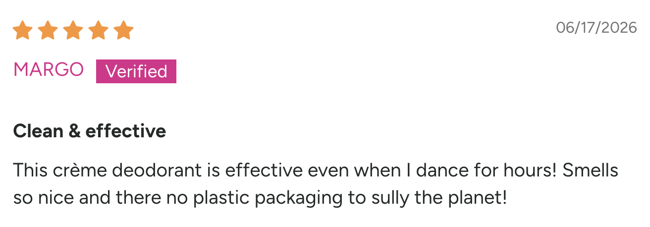 Deo reviews