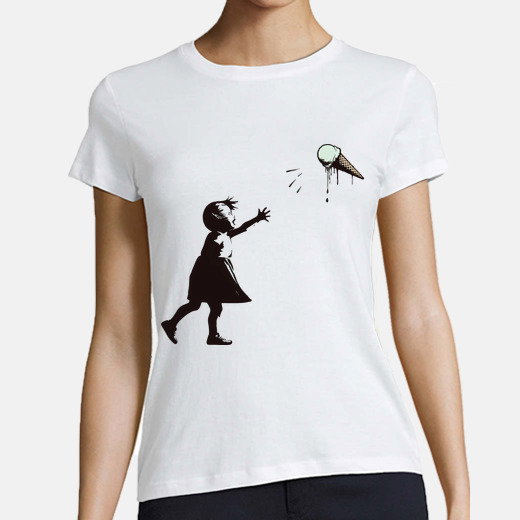 Camiseta mujer girl with ice-cream | laTostadora
