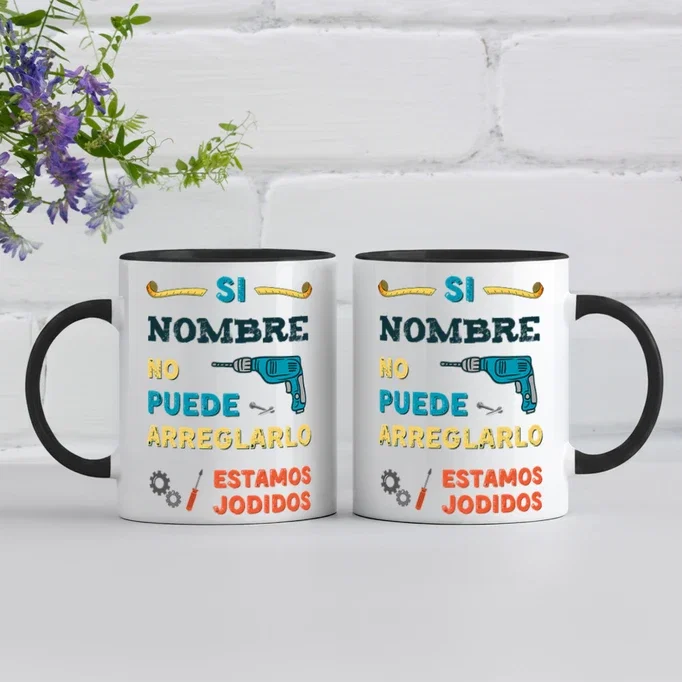 Taza si nombre personalizado no puede arreglarlo estamos jodidos | laTostadora