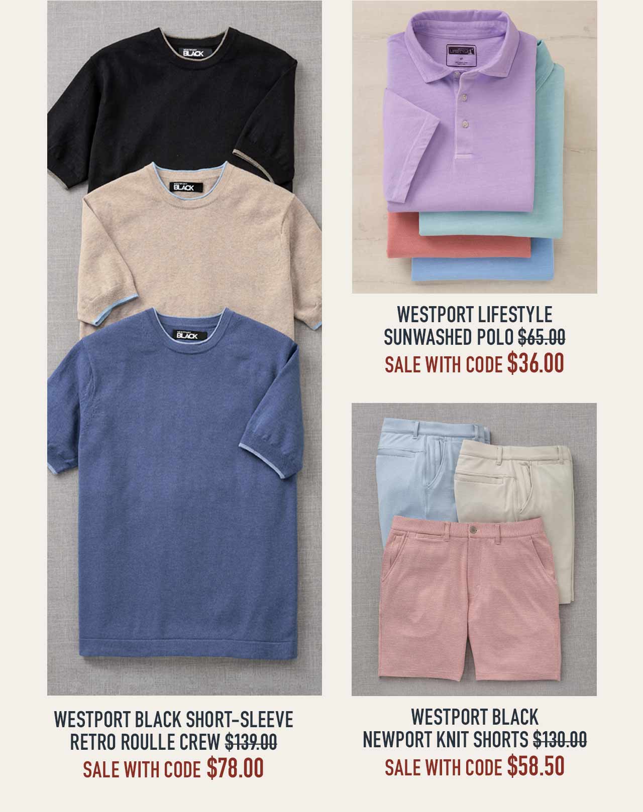 More Westport brand sale styles — now with an extra 25% off at Westport Big & Tall.