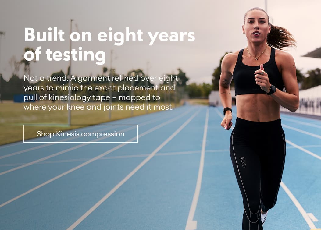 Built on eight years  of testing | Shop Kinesis Compression