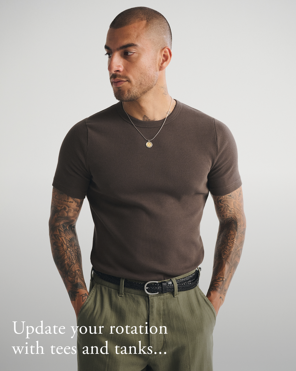 Update your rotation with tees and tanks...