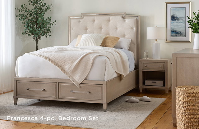 Francesca 4-pc. Bedroom Set