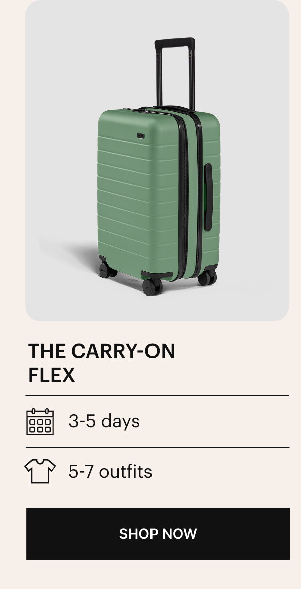 The Carry-On Flex | Shop now