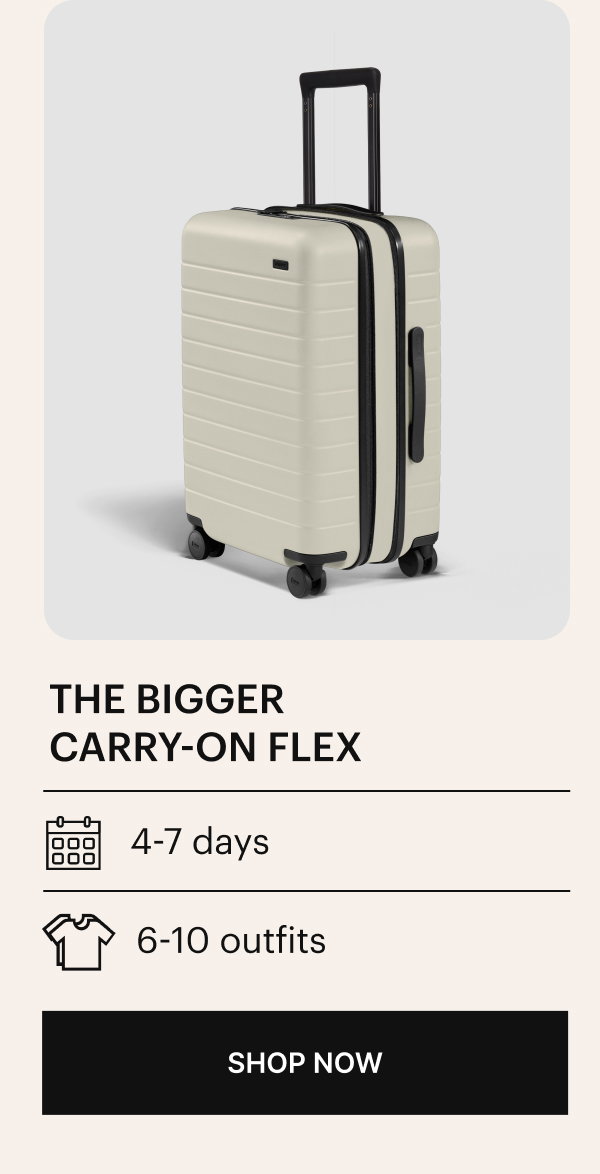 The Bigger Carry-On Flex | Shop now