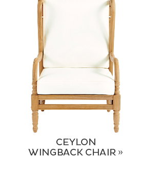 Ceylon Wingback Chair