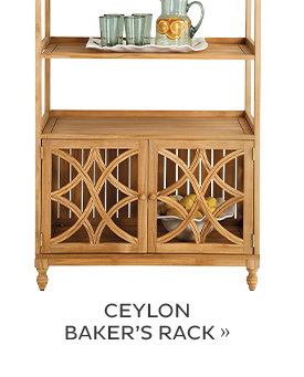 Ceylon Baker's Rack