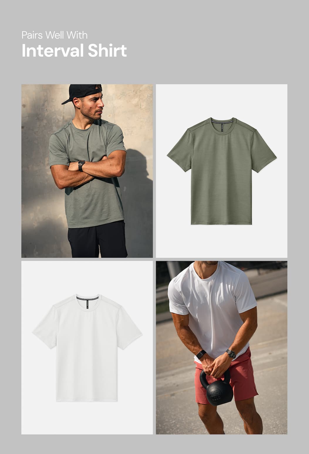 Pairs Well With: Interval Shirt: Fir + Salt
