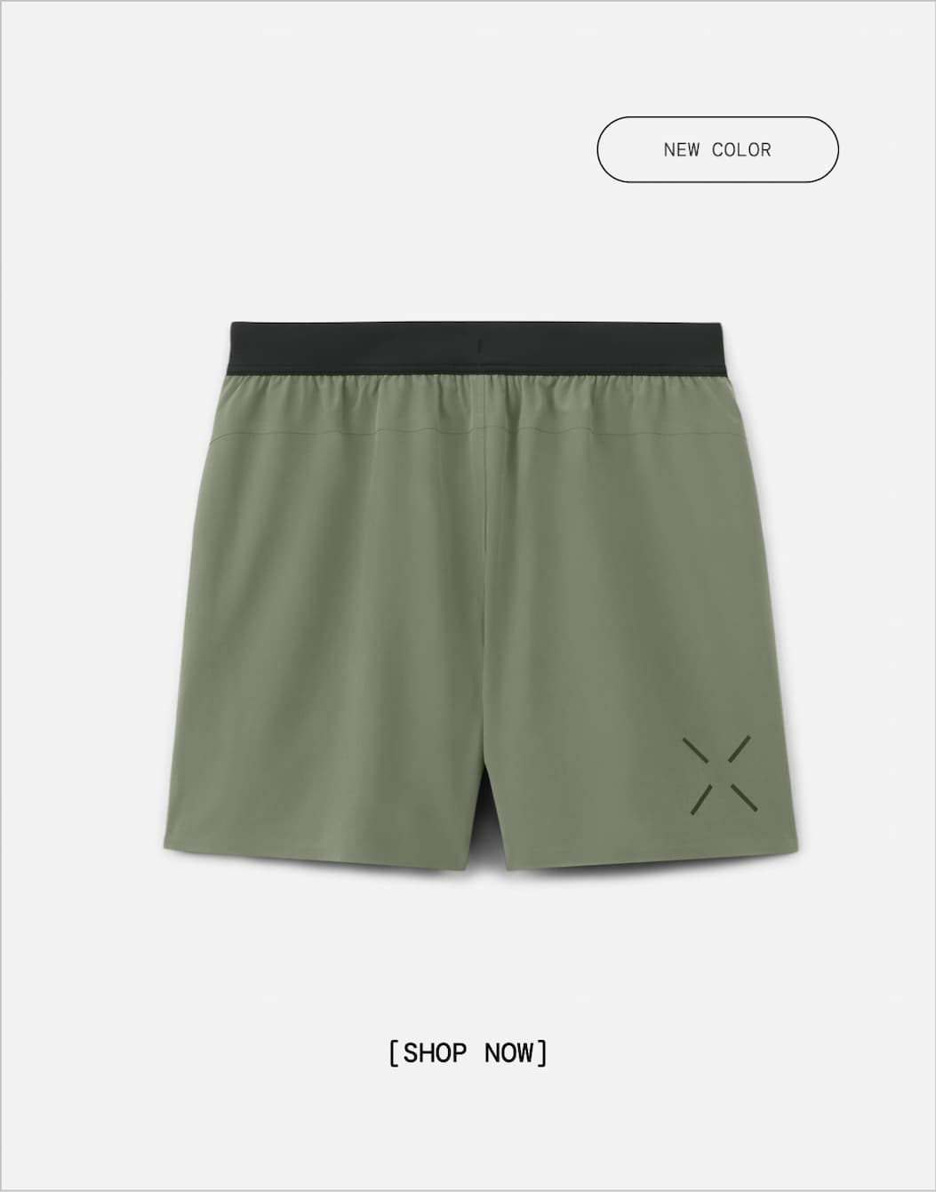 Back Product Image: Fir Green Interval Short