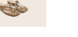 Natural Brown Hammered Trim Sandals In Standard Fit