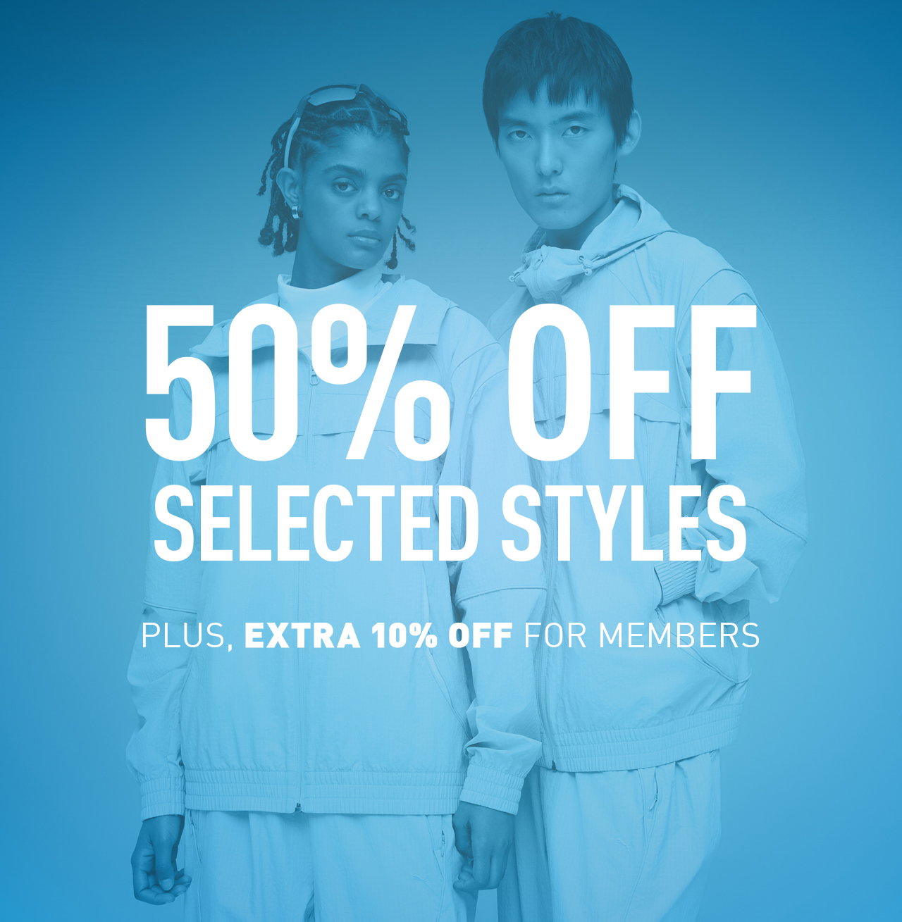 Winter Sale 50% Off Selected Styles