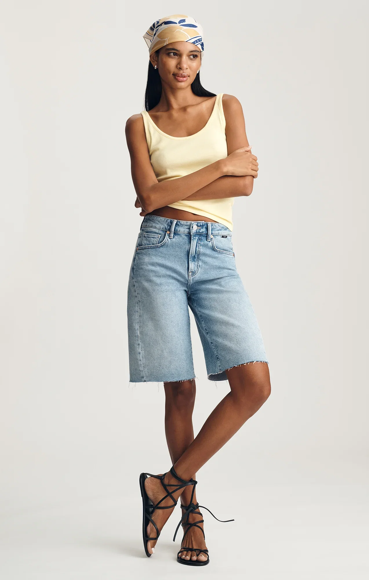 Image of NICA BARREL SHORTS IN LIGHT CLASSIC BLUE