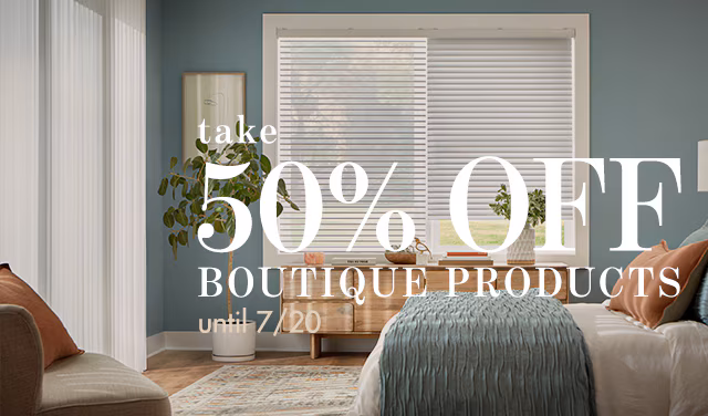 take 50% off our luxurious boutique products