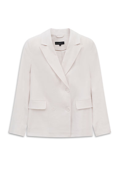 Sommerblazer mit Reverskragen und
