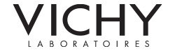 Vichy Laboratoires logo — black VICHY wordmark with 'Laboratoires' beneath, French skincare brand