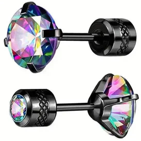 Image of High-End Synthetic Zirconia Earrings
