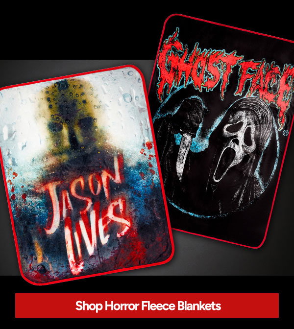 Shop Horror Fleece Blankets