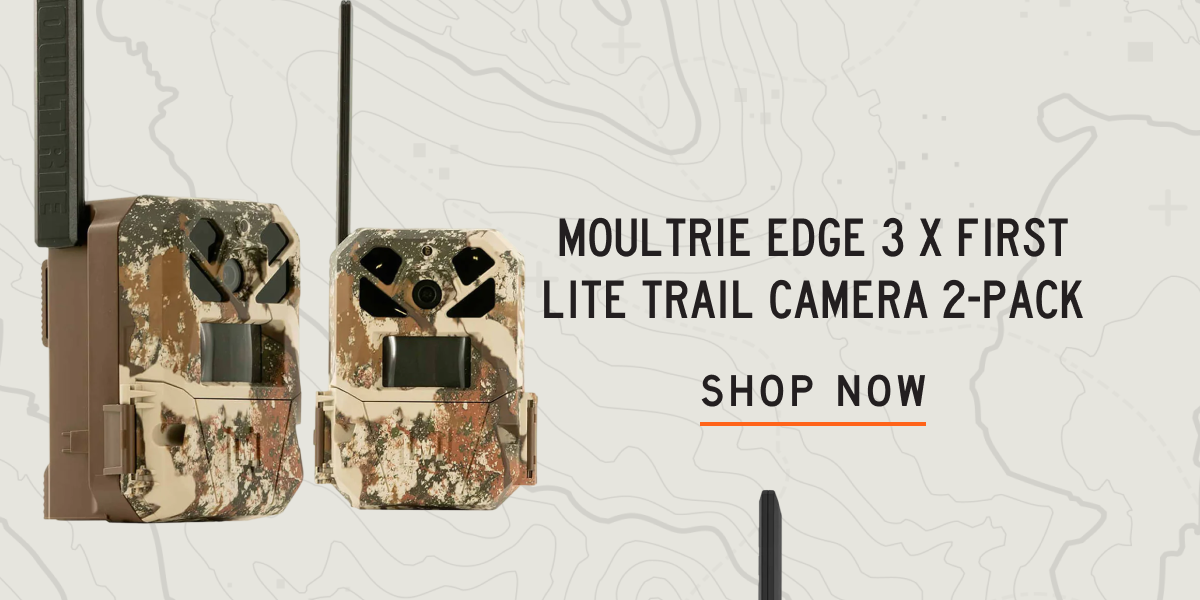 Moultrie Edge 3 x First Lite Trail Camera 2-Pack