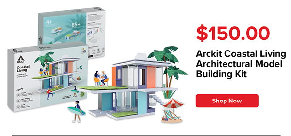 Arckit Coastal Living Architectural Model Building Kit