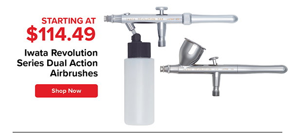 Iwata Revolution Series Dual Action Airbrushes