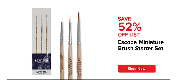 Escoda Miniature Brush Starter Set