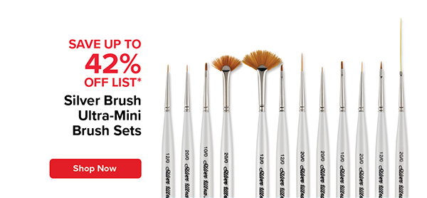 Silver Brush Ultra-Mini Brush Sets