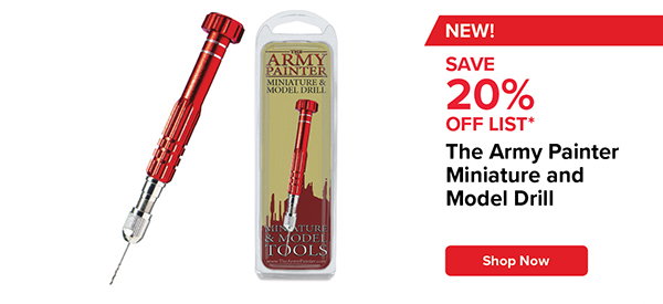 The Army Painter Miniature and Model Drill
