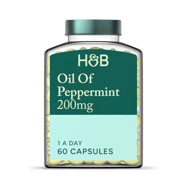 Holland and Barrett Aceite de Menta 200mg cápsulas