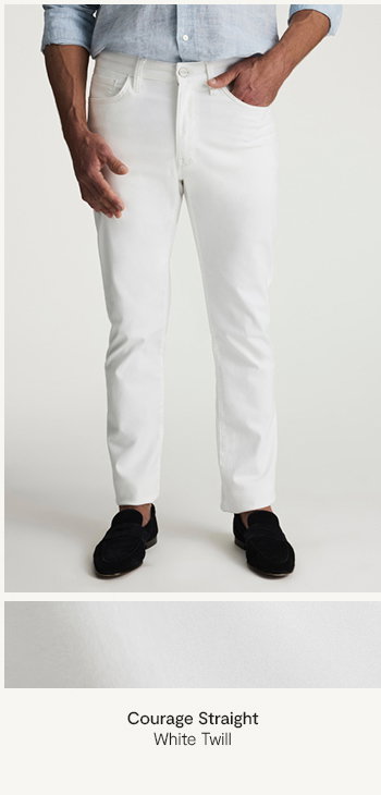 Courage White Twill