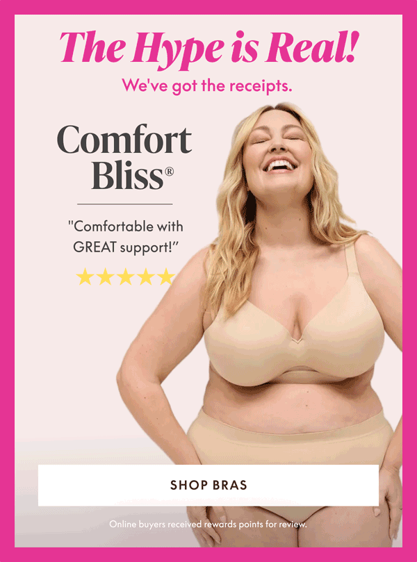 Bras Starting at $19.99