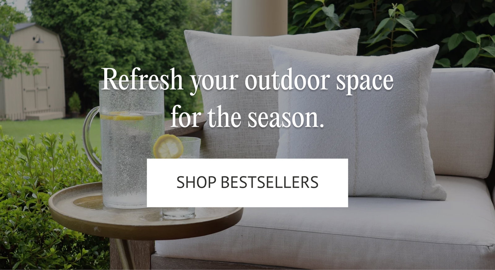 Refresh your outdoor space for the season.