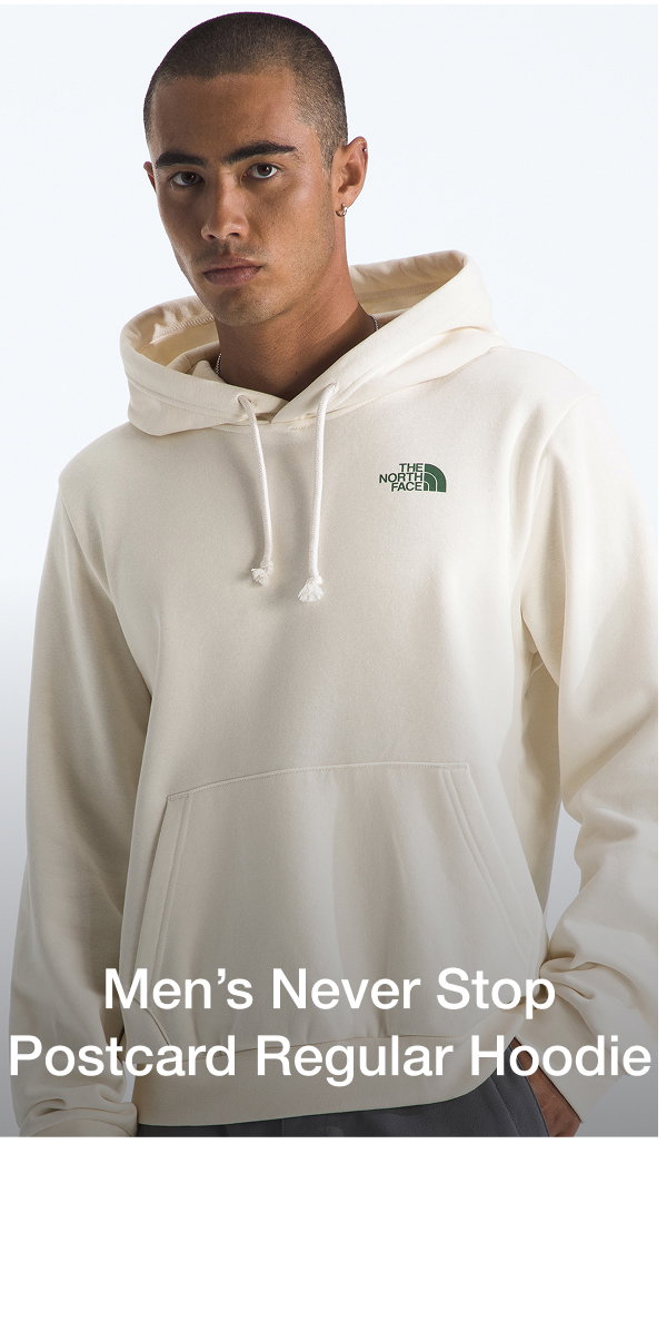 Men’s Never Stop Postcard Regular Hoodie