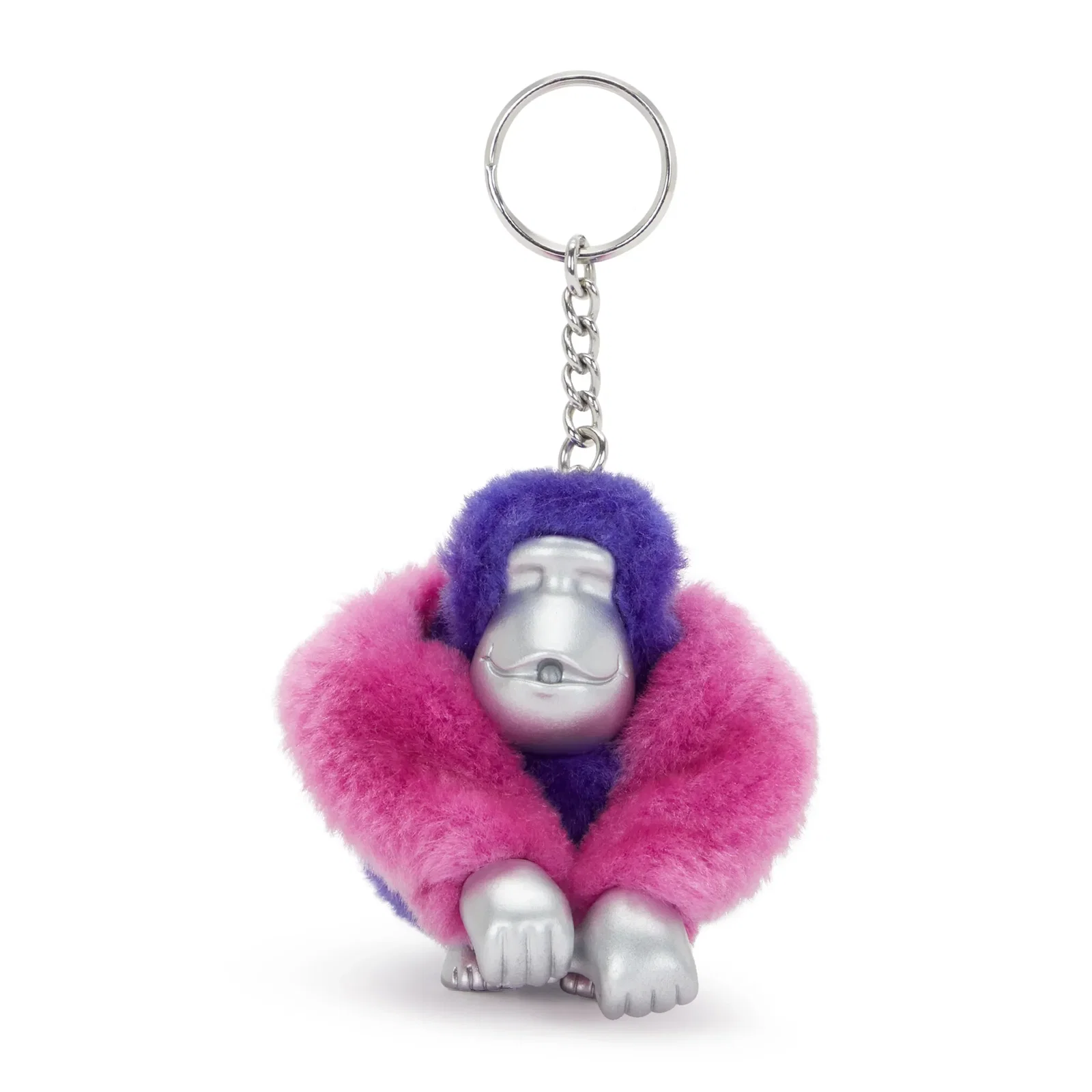 Sven Monkey Keychain-Sparkle Joy Pink