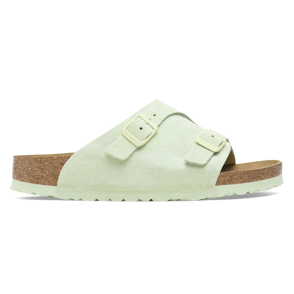 Image of Birkenstock Zurich Sandals - Faded Lime